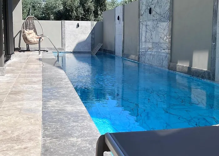 Burberry&sauna Whirlpool Turkish Bath Pool Bbq Villa Fethiye